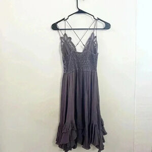 Free people lace slip‎ dress XS